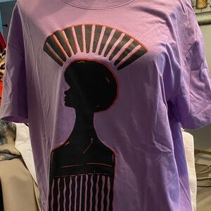 Target Purple Graphic Short Sleeve Tee